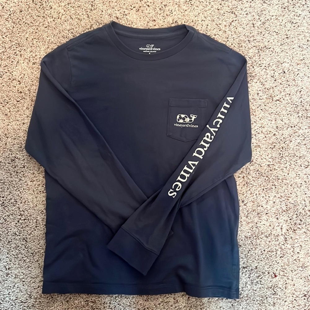 Boys Long Sleeve Vinyard Vines T-Shirt